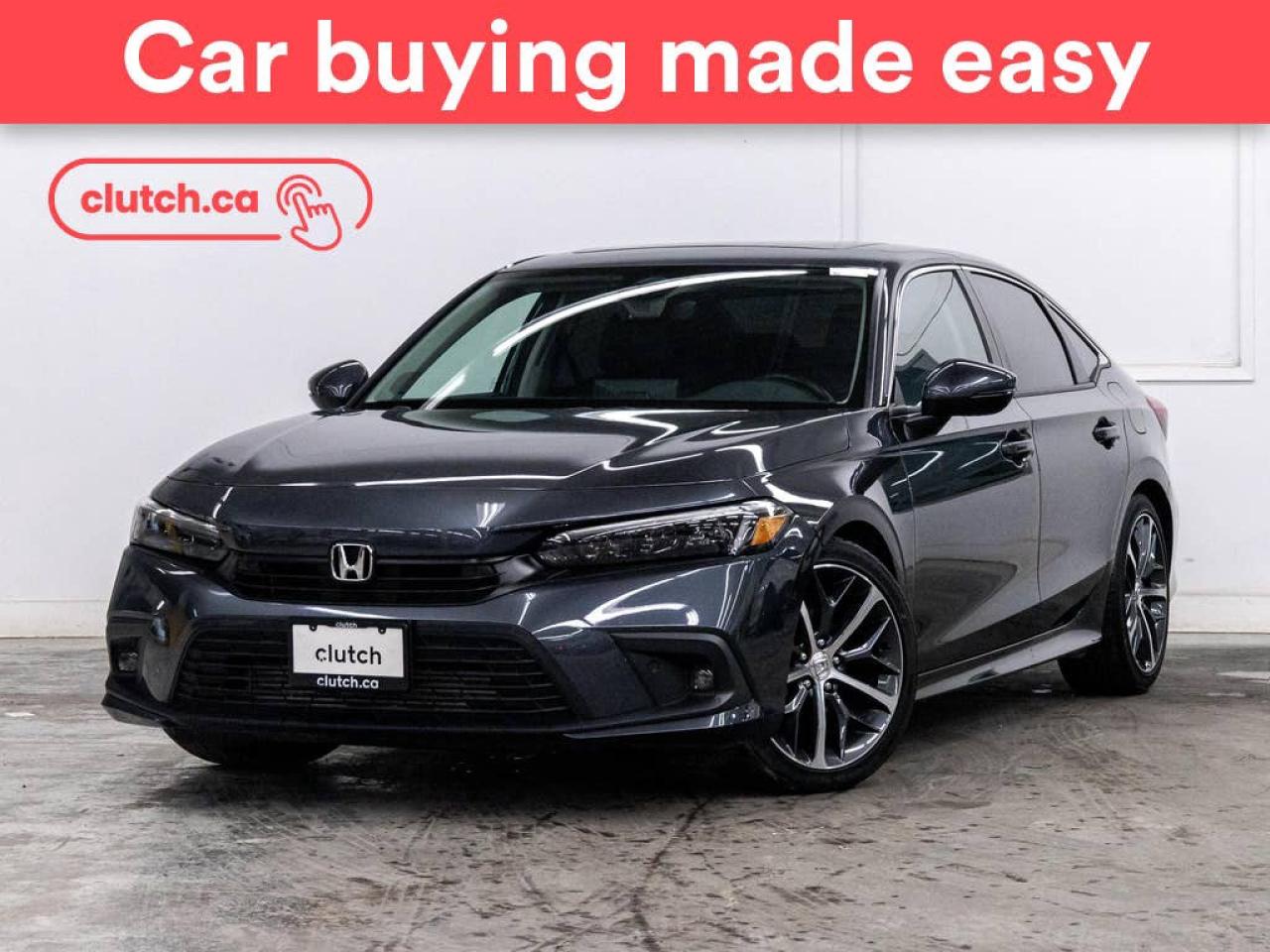 Used 2024 Honda Civic Touring w/ Apple CarPlay & Android Auto, Front Heated Seats, Rearview Cam for sale in Toronto, ON