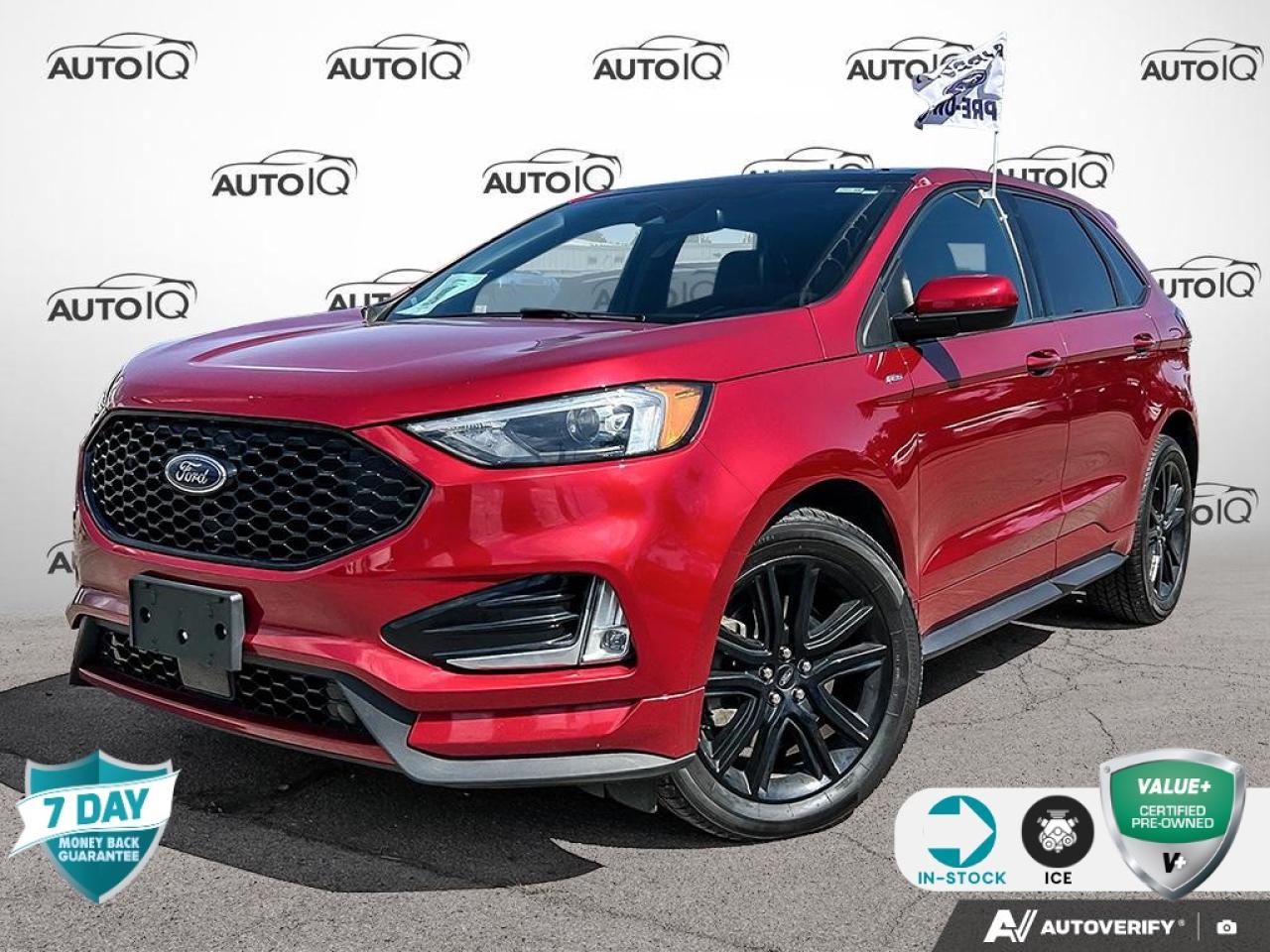 Used 2021 Ford Edge ST Line ST LINE SUNROOF LEATHER AWD CERTIFIED for sale in Hamilton, ON