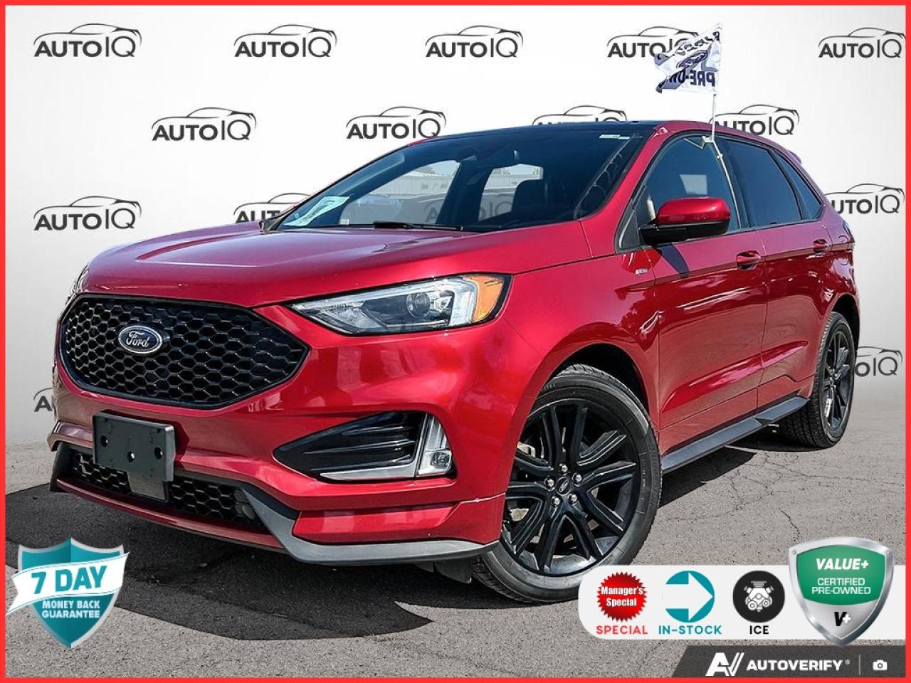 Used 2021 Ford Edge ST Line ST LINE SUNROOF LEATHER AWD CERTIFIED for sale in Hamilton, ON