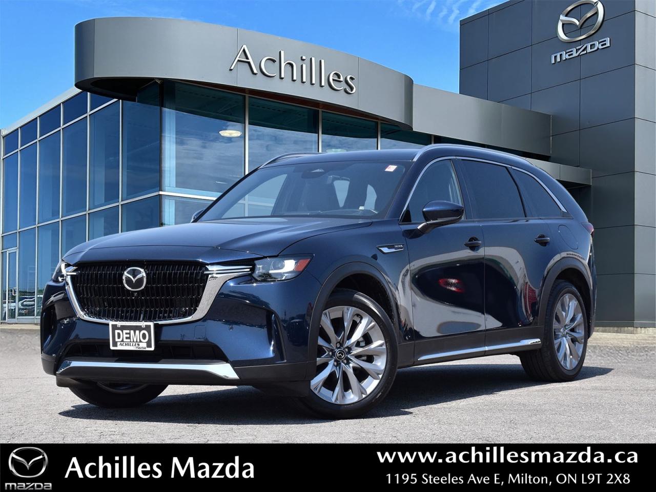 Used 2025 Mazda CX-90 MHEV GT-P, 7PASS, LEATHER, PANO ROOF for sale in Milton, ON