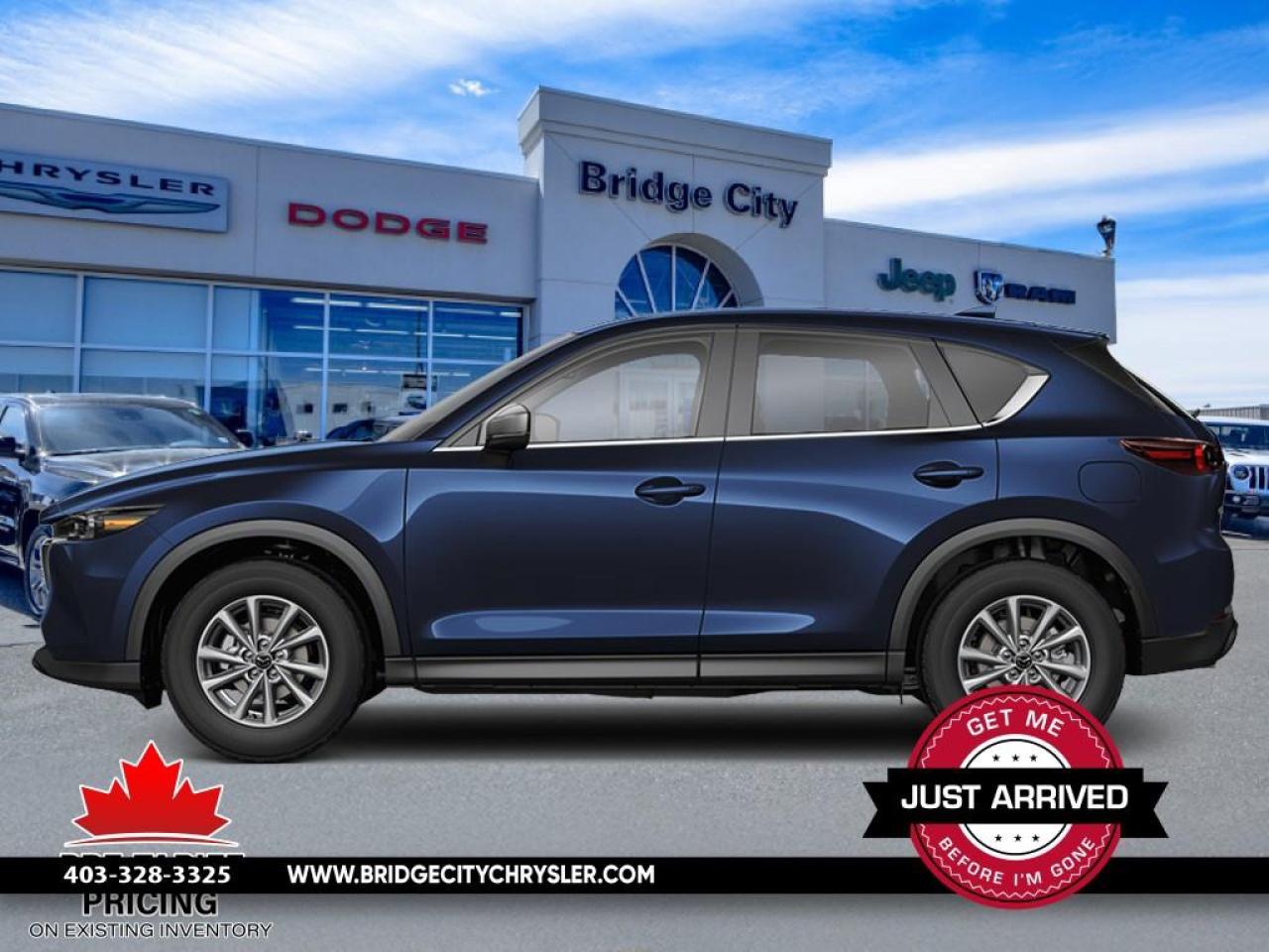 Used 2024 Mazda CX-5 GS w/o CD AWD - Sunroof - Heated Seats & Steering Wheel - Power Liftgate - Adaptive Cruise - Blind Spot Monitoring - LED Lights - Navigati for sale in Lethbridge, AB