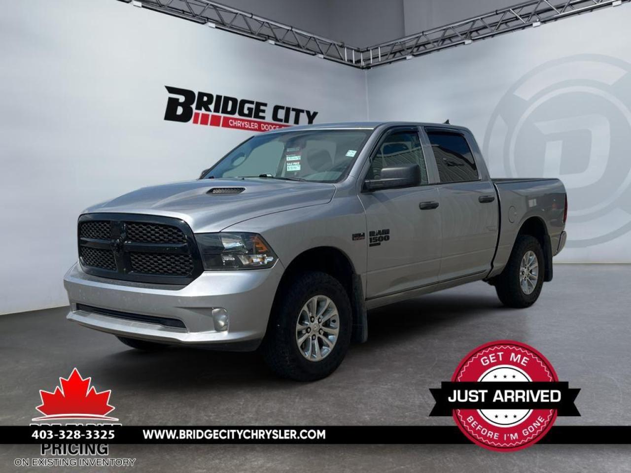 Used 2020 RAM 1500 Classic ST 5.7L Hemi - Night Edition - 20 Wheels - 6 Passenger Seating - Box Liner - Heated Seats & Steering Wheel - Remote Start - Sport for sale in Lethbridge, AB