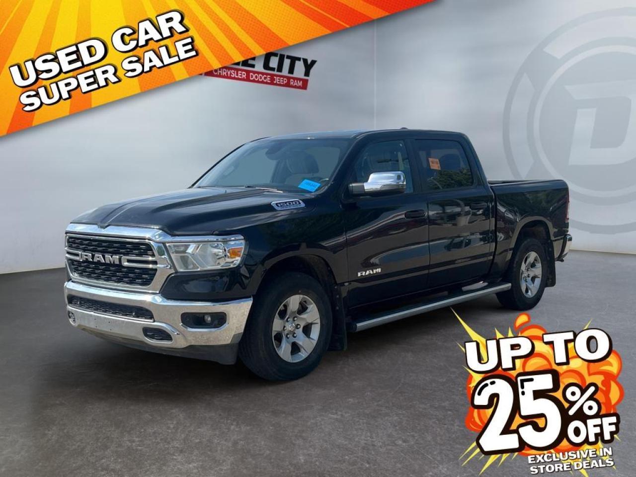 Used 2023 RAM 1500 Big Horn 5.7L Hemi - Bucket Seats - Heated Seats & Steering Wheel - Remote Start - Alpine Sound - 8.4 Screen - Bed Utility Pkg for sale in Lethbridge, AB