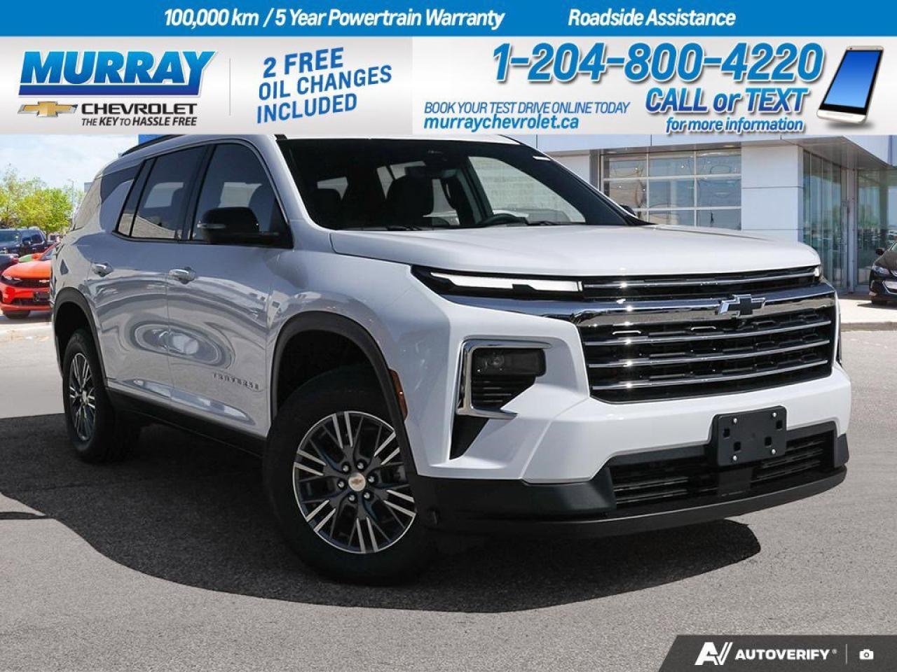 New 2026 Chevrolet Traverse LT for sale in Winnipeg, MB