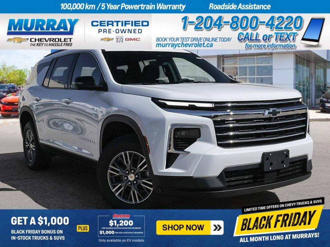 New 2026 Chevrolet Traverse LT for sale in Winnipeg, MB