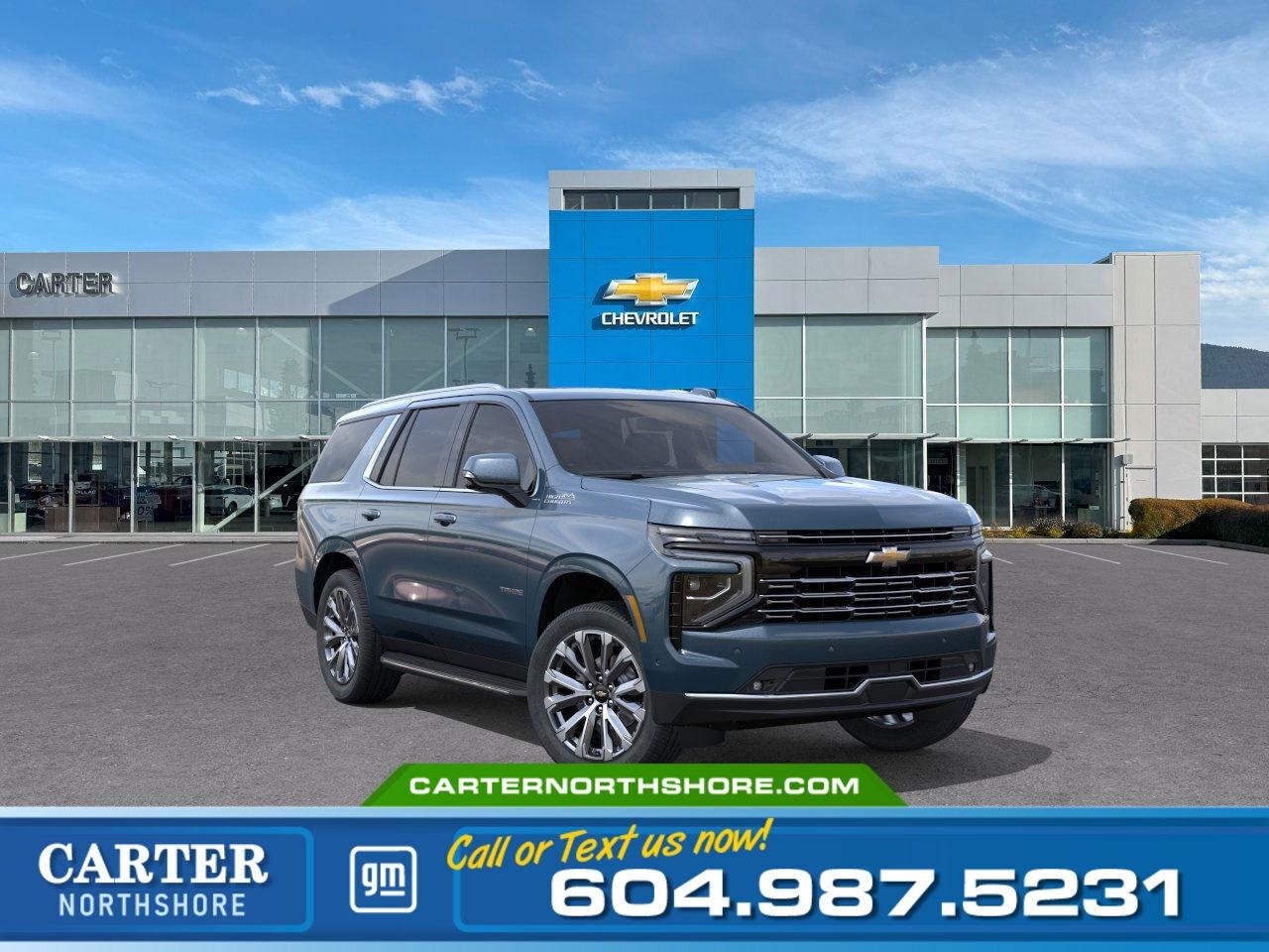 New 2025 Chevrolet Tahoe  for sale in North Vancouver, BC