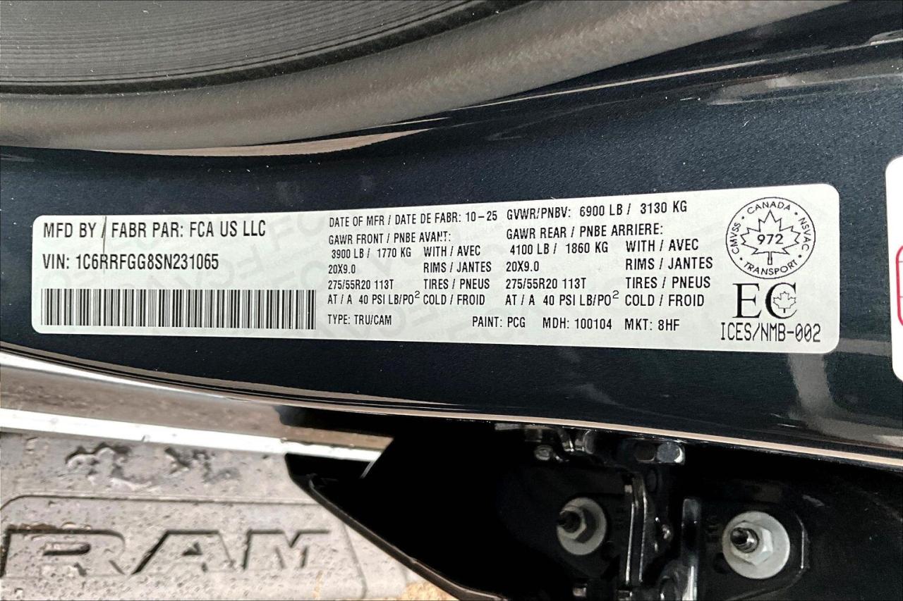 2025 RAM 1500 TRADESMAN | Carplay | Blackout Pkg | 20" Wheels Photo