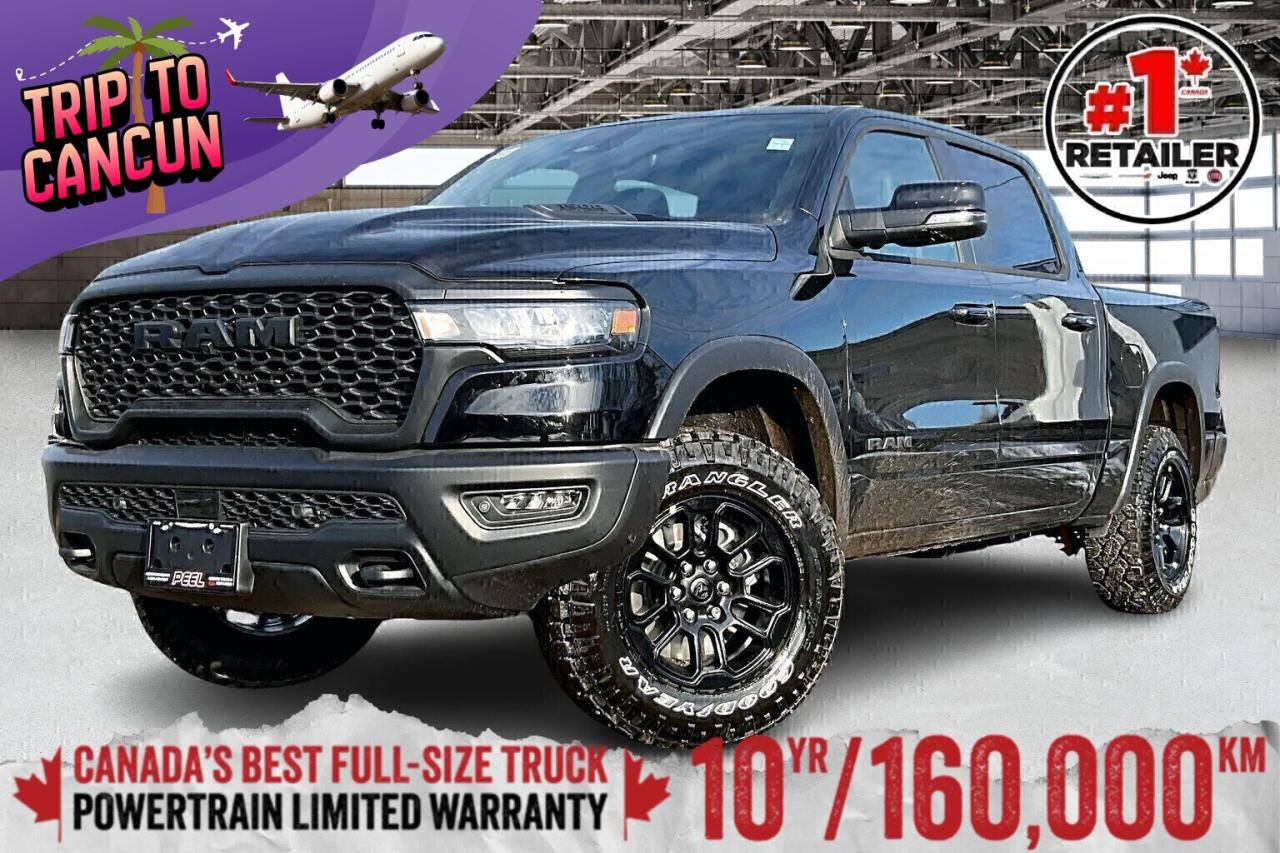 2026 RAM 1500 REBEL CREW | Leather } Sunroof | Level 2 | 4X4 Photo0