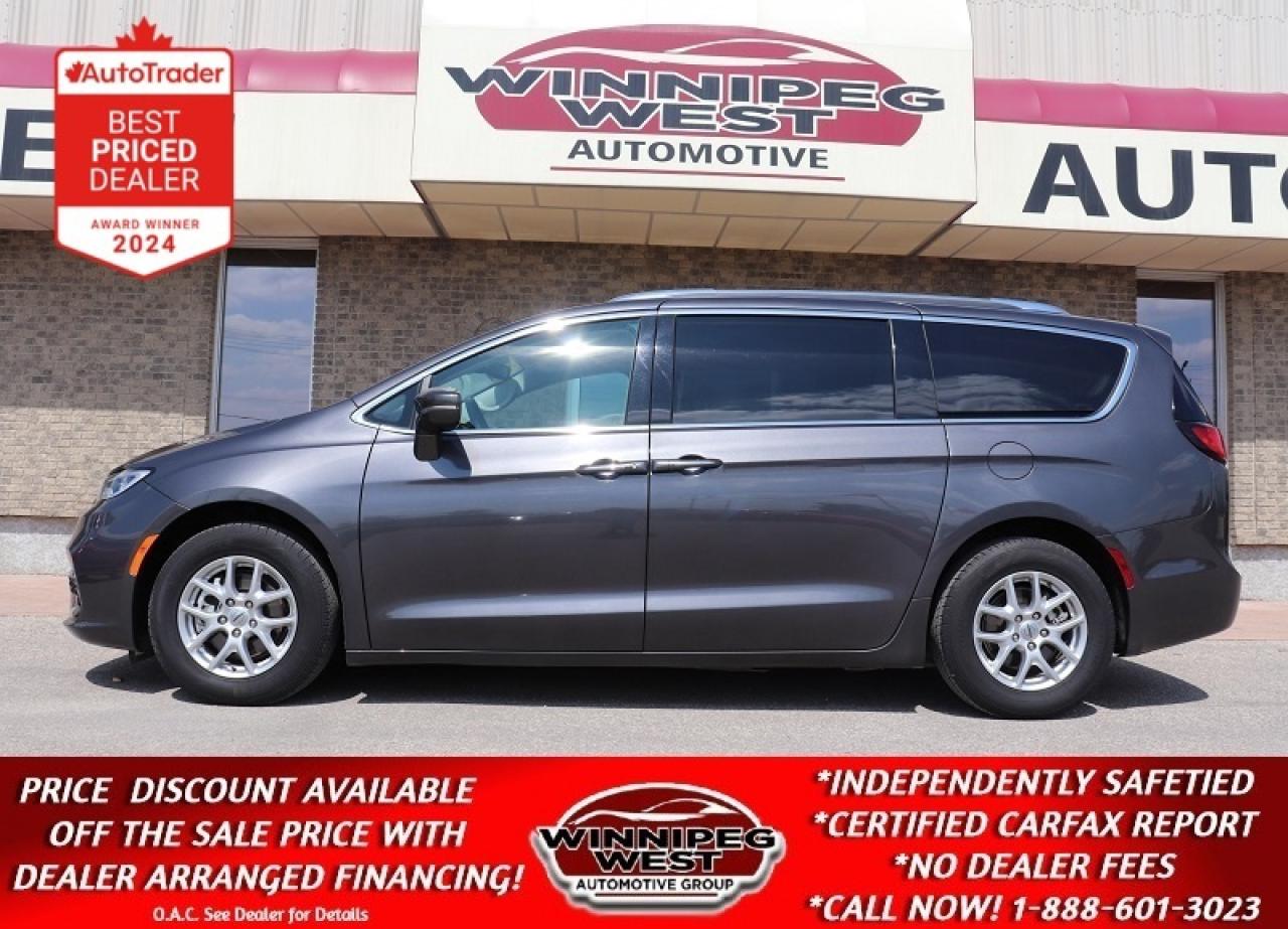 Used 2021 Chrysler Pacifica LOADED, HTD SEATS, 7 PASSENGER CLEAN & LOW KMS! for sale in Headingley, MB