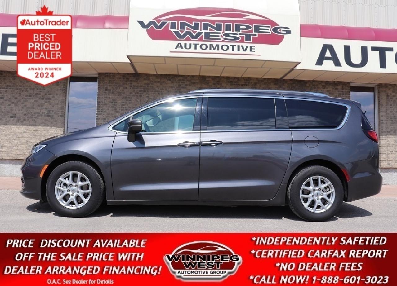 Used 2021 Chrysler Pacifica TOURING LEATHER, LOADED, HTD SEATS, 7 PASS, CLEAN for sale in Headingley, MB