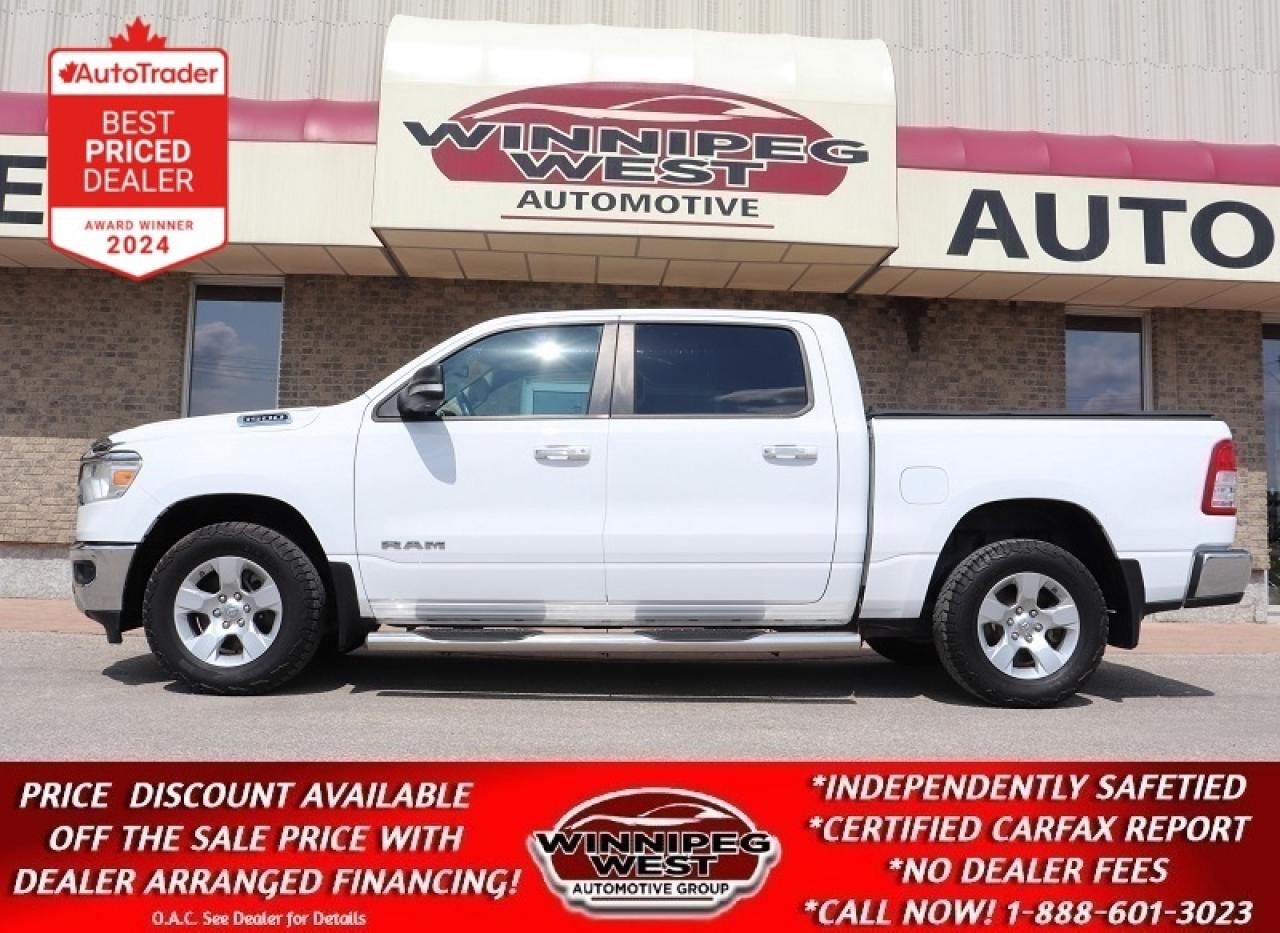 Used 2019 RAM 1500 VERY WELL SERVICED HWY KMS, LOCAL MB TRADE for sale in Headingley, MB