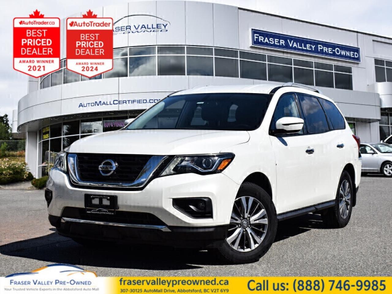 Used 2017 Nissan Pathfinder S V6  7-Pass • No Accidents • As-Is Wholesale Deal for sale in Abbotsford, BC