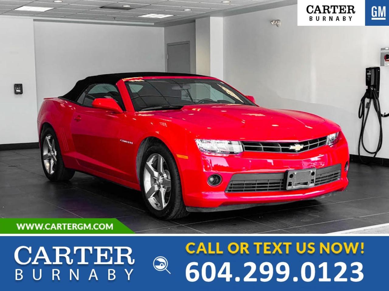 Used 2014 Chevrolet Camaro 1LT RWD | 3.6L ENGINE/CONVERTIBLE/POWER SEATS for sale in Burnaby, BC