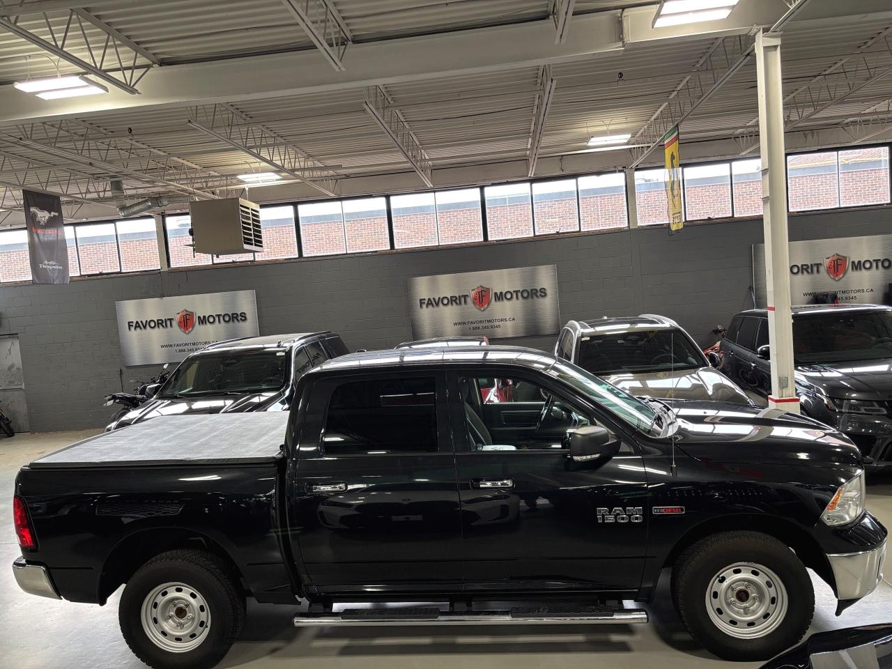2015 RAM 1500 SLT|ECODIESEL|4WD|CREW|BEDLINER|BEDCOVER|SIDESTEPS - Photo #3
