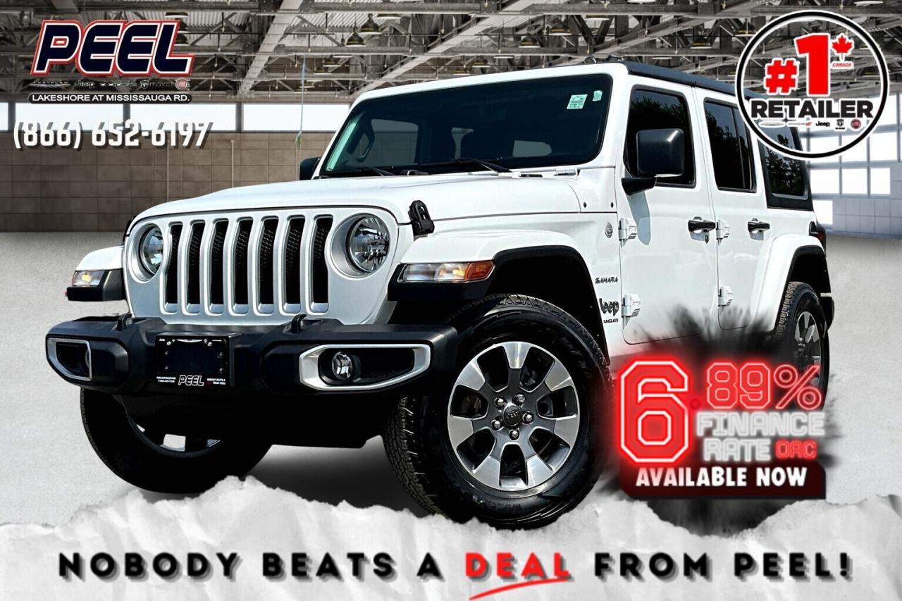 Used 2023 Jeep Wrangler Sahara | Heated Cloth | Dual Top | Alpine | 4X4 for sale in Mississauga, ON