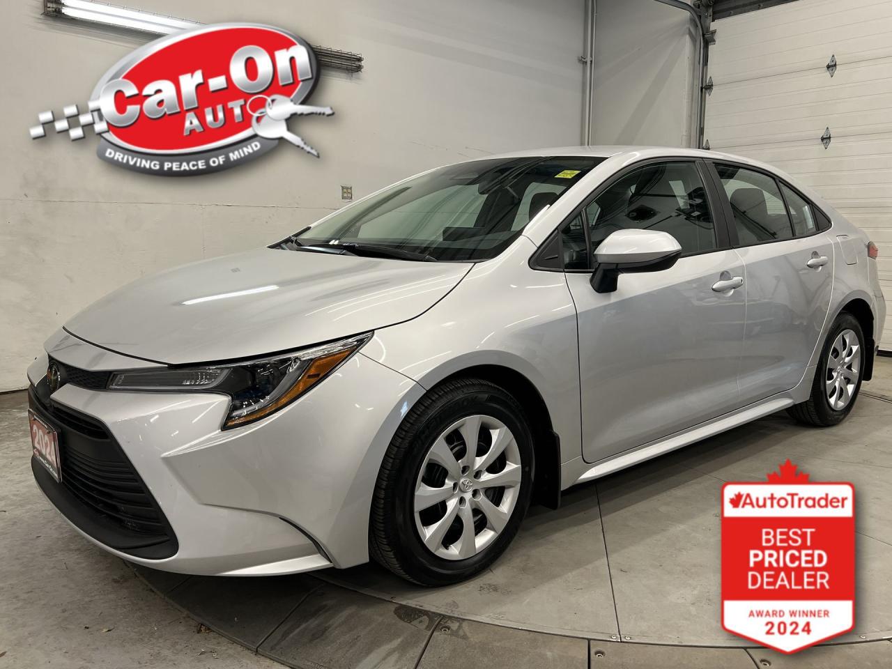 ONLY 8,800KMS!!! Automatic w/ Heated seats, 8-inch touchscreen w/ Android Auto/ Apple CarPlay, blind spot monitor, rear cross-traffic alert, pre-collision system, proactive driving assist, lane departure warning, adaptive cruise control, backup camera, automatic climate control, keyless entry, automatic headlights w/ auto highbeams, power windows, power locks, power mirrors and Bluetooth!!!*This car was used as a previous daily rental*