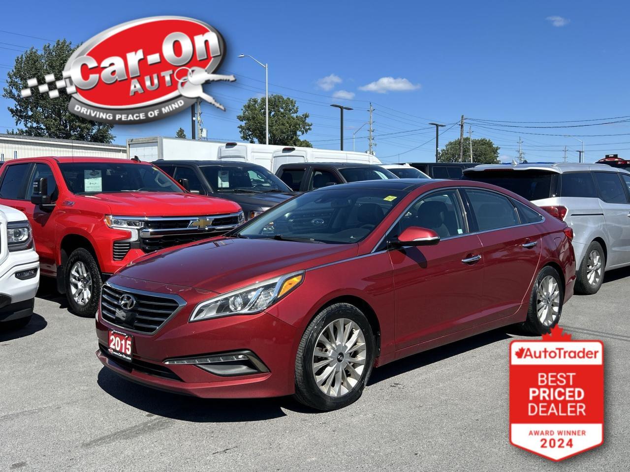 Used 2015 Hyundai Sonata LIMITED| COOLED LEATHER| PANO ROOF| CERTIFIED| NAV for sale in Ottawa, ON