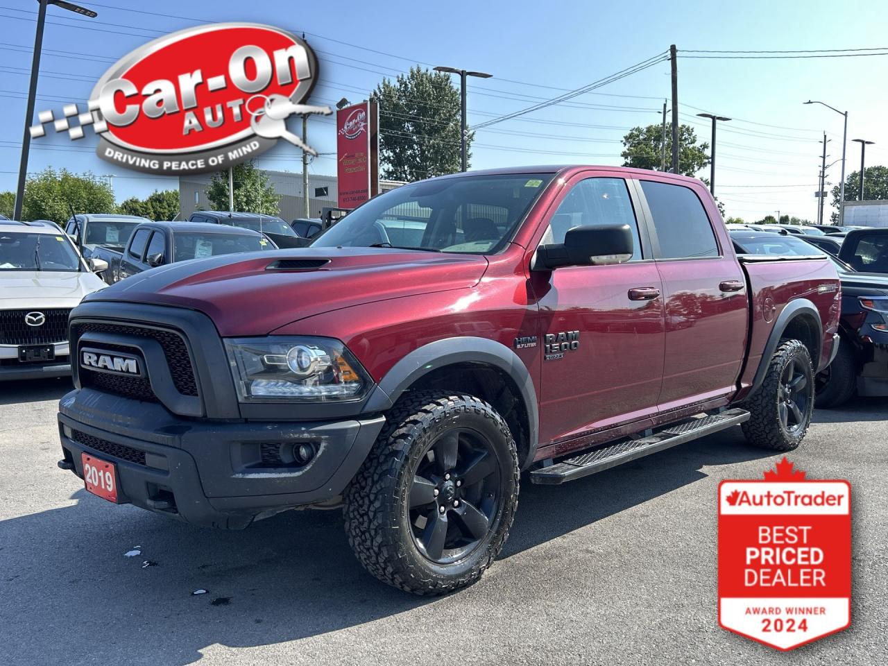 Used 2019 RAM 1500 Classic WARLOCK 4X4 | CREW | 5.7L HEMI | CARPLAY | ALLOYS for sale in Ottawa, ON