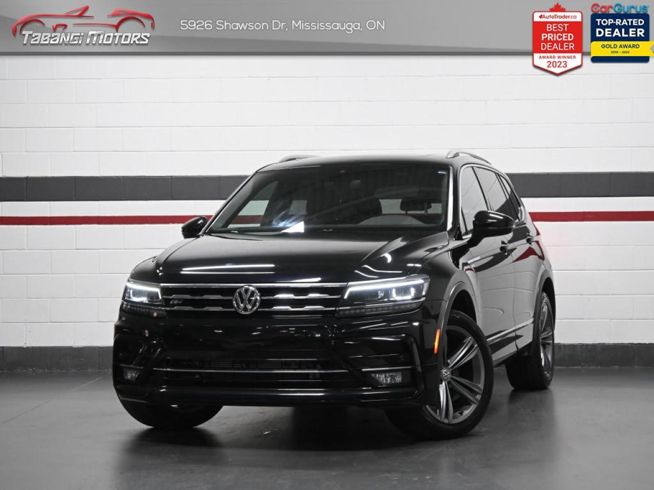 Used 2021 Volkswagen Tiguan Highline  R-Line No Accident Leather Fender Navigation Panoramic Roof Remote Start for sale in Mississauga, ON