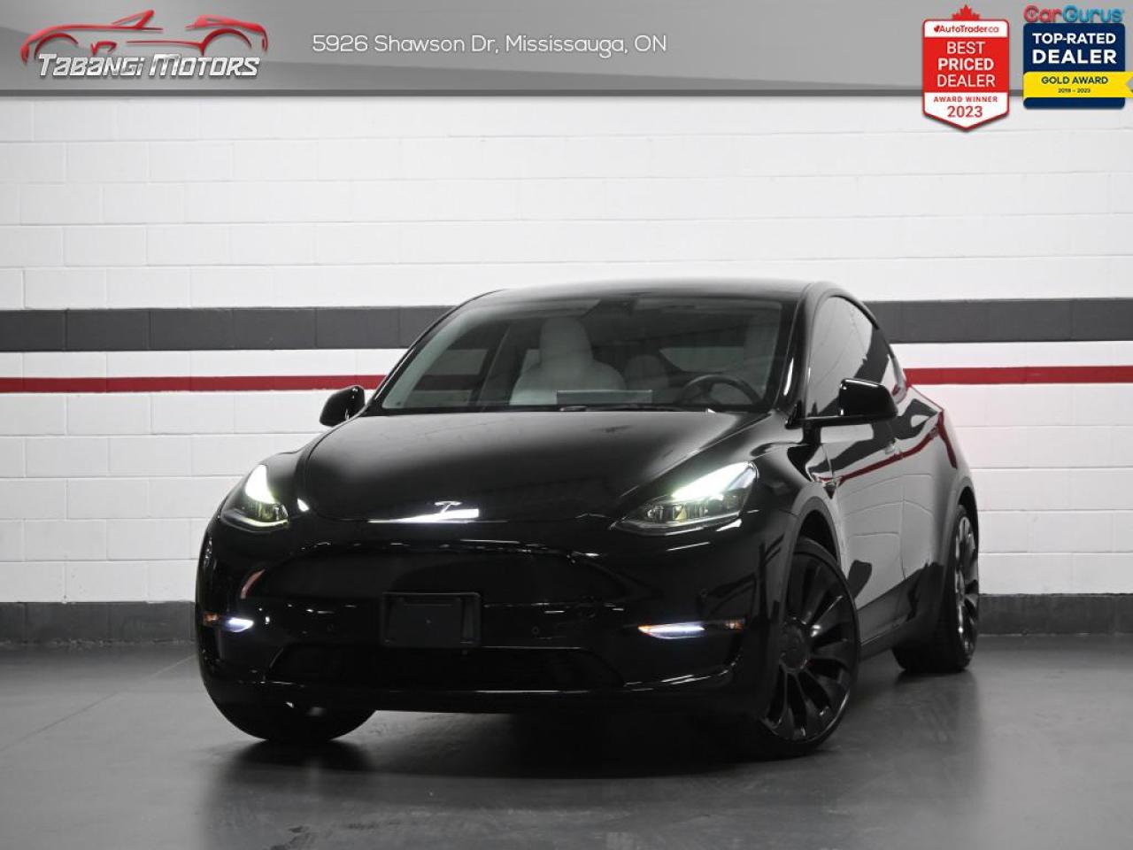 Used 2022 Tesla Model Y Performance   No Accident White Leather Dual Motor Auto Pilot Navigation Glass Roof for sale in Mississauga, ON
