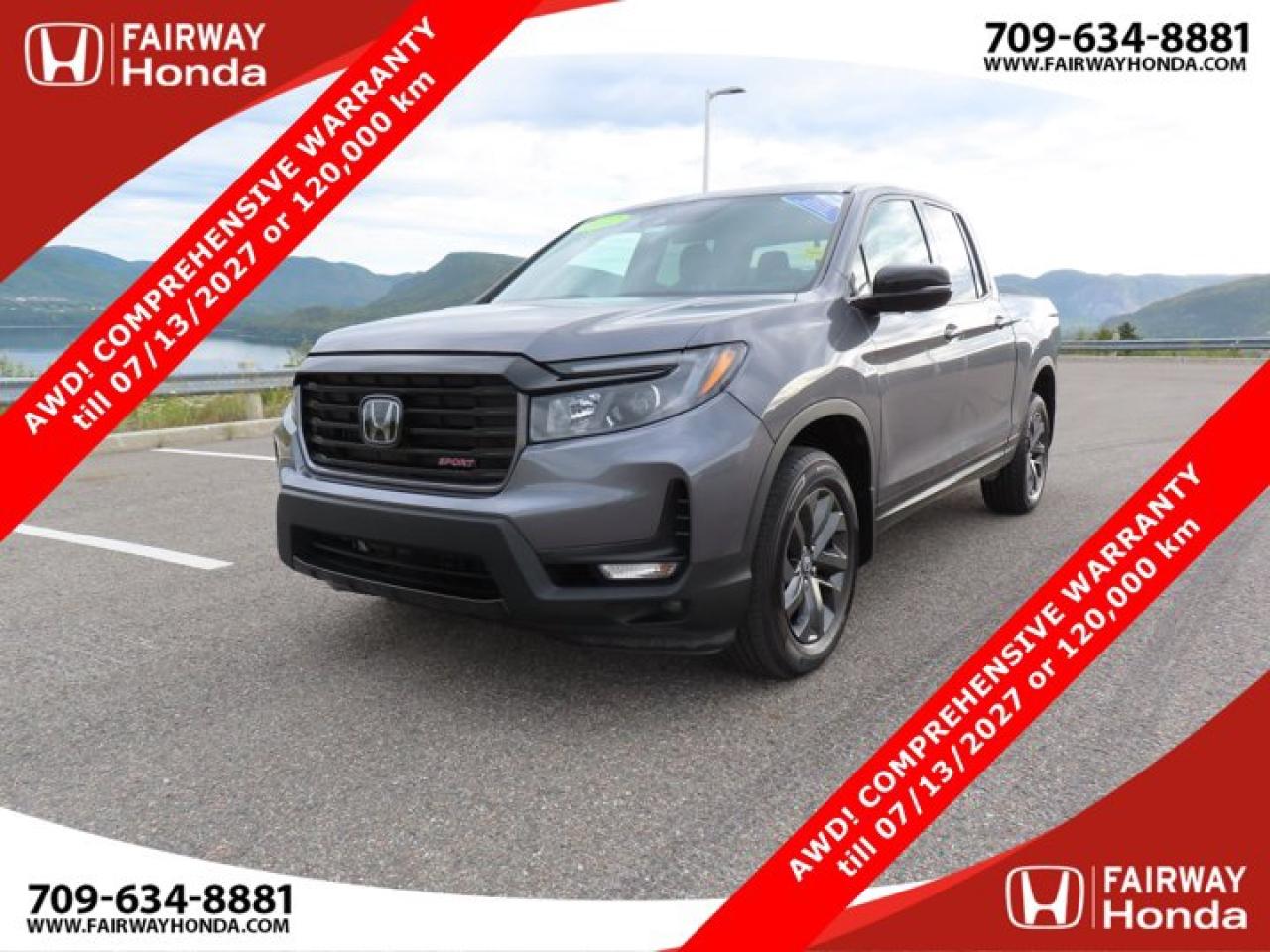 Used 2022 Honda Ridgeline SPORT for sale in Corner Brook, NL