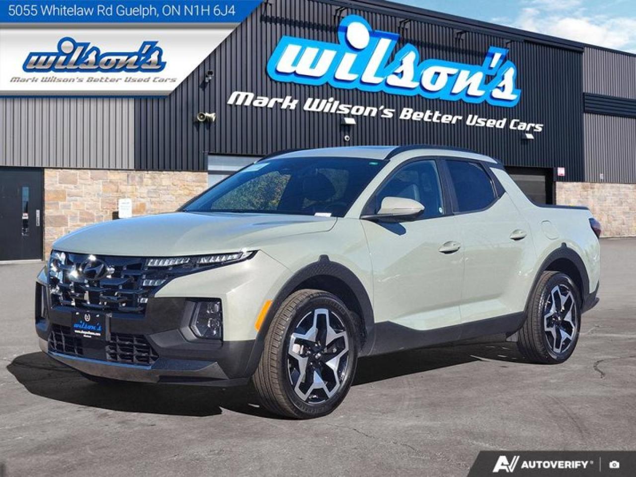 Used 2022 Hyundai Santa Cruz Ultimate AWD | Leather | Sunroof | Nav | Cooled + Heated Seats | 360 Camera | Heated Wheel and More for sale in Guelph, ON