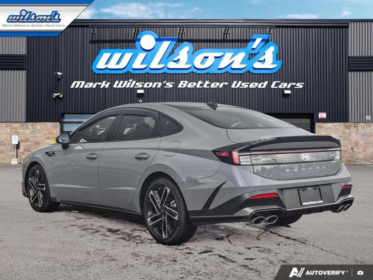 2025 Hyundai Sonata N Line Ultimate - Paddle Shifters | Nappa Leather | Bose Audio | Sunroof | 12.3 Touchscreen w/ Nav | Photo