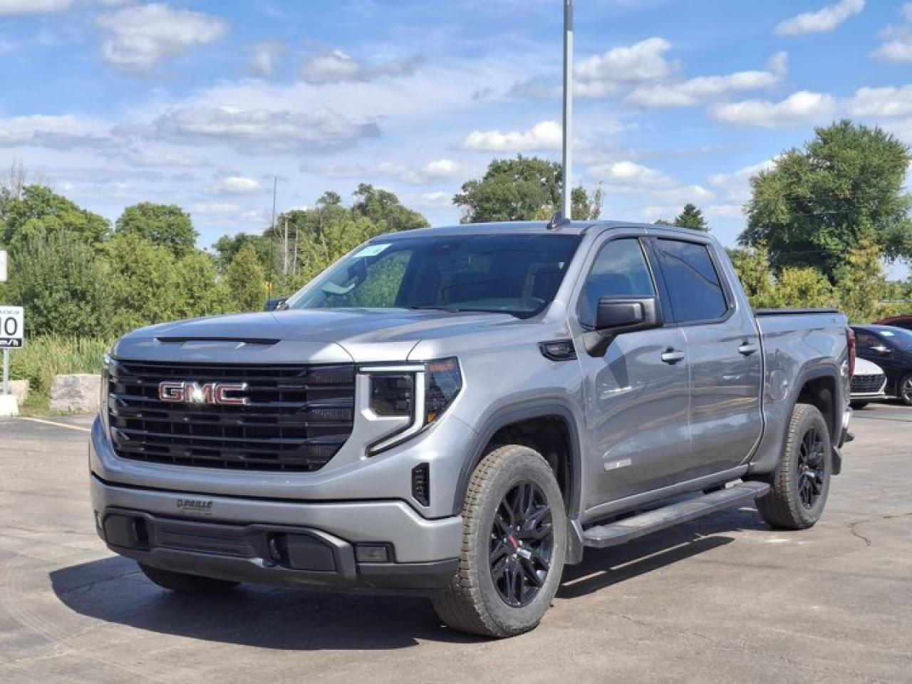 Come see this certified 2023 GMC Sierra 1500 Elevation Crew 4X4 | 5.3L | X31 | Heated Bucket Seats | Heated Wheel | Multipro Tailgate | CarPlay . Its Automatic transmission and 5.3L engine will keep you going. This GMC Sierra 1500 comes equipped with these options: Reverse Camera, Heated Steering Wheel, Air Conditioning, Bluetooth, Heated Seats, Tilt Steering Wheel, Steering Radio Controls, Power Windows, Power Locks, and Cruise Control. See it for yourself at Mark Wilsons Better Used Cars, 5055 Whitelaw Road, Guelph, ON N1H 6J4.60+ years of World Class Service!500+ Live Market Priced VEHICLES! ONE MASSIVE LOCATION!Free Local Delivery Available!FINANCING! - Better than bank rates! 6 Months No Payments available on approved credit OAC. Zero Down Available. We have expert licensed credit specialists to secure the best possible rate for you and keep you on budget ! We are your financing broker, let us do all the leg work on your behalf! Click the RED Apply for Financing button to the right to get started or drop in today!BAD CREDIT APPROVED HERE! - You dont need perfect credit to get a vehicle loan at Mark Wilsons Better Used Cars! We have a dedicated licensed team of credit rebuilding experts on hand to help you get the car of your dreams!WE LOVE TRADE-INS! - Top dollar trade-in values!SELL us your car even if you dont buy ours! HISTORY: Free Carfax report included.Certification included! No shady fees for safety!EXTENDED WARRANTY: Available30 DAY WARRANTY INCLUDED: 30 Days, or 3,000 km (mechanical items only). No Claim Limit (abuse not covered)5 Day Exchange Privilege! *(Some conditions apply)CASH PRICES SHOWN: Excluding HST and Licensing Fees.2021-2026 vehicles may be daily rentals. Please inquire with your Salesperson.