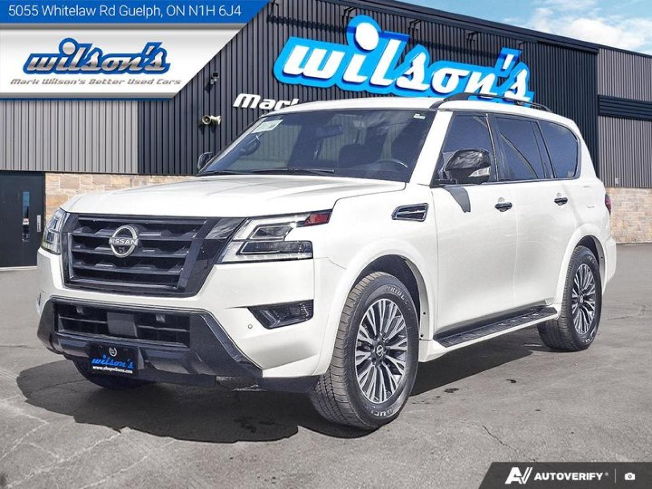 Used 2023 Nissan Armada SL Midnight Edition - Sunroof | Leather | Captain Chairs | Power Liftgate | BOSE Audio | Nav | for sale in Guelph, ON