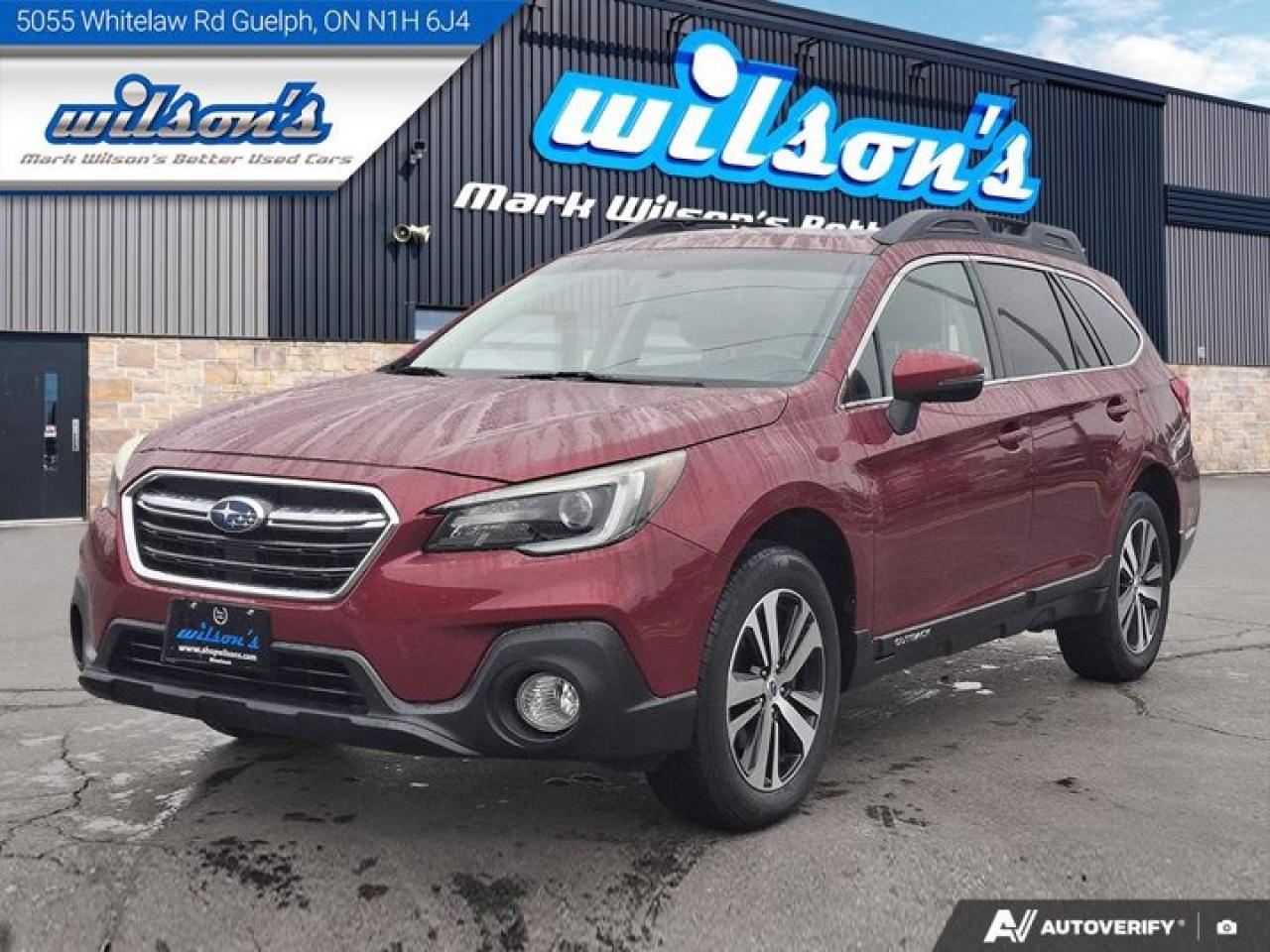 Used 2019 Subaru Outback Limited AWD | Leather | Navi | Sunroof | Heated Seats + Steering | Cruise | and More ! for sale in Guelph, ON
