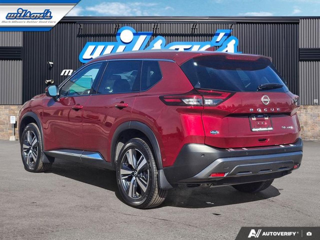 2023 Nissan Rogue SL AWD | Leather | Navi | Pano Roof | Heated Seats + Steering | Power Liftgate | Remote Start & More Photo