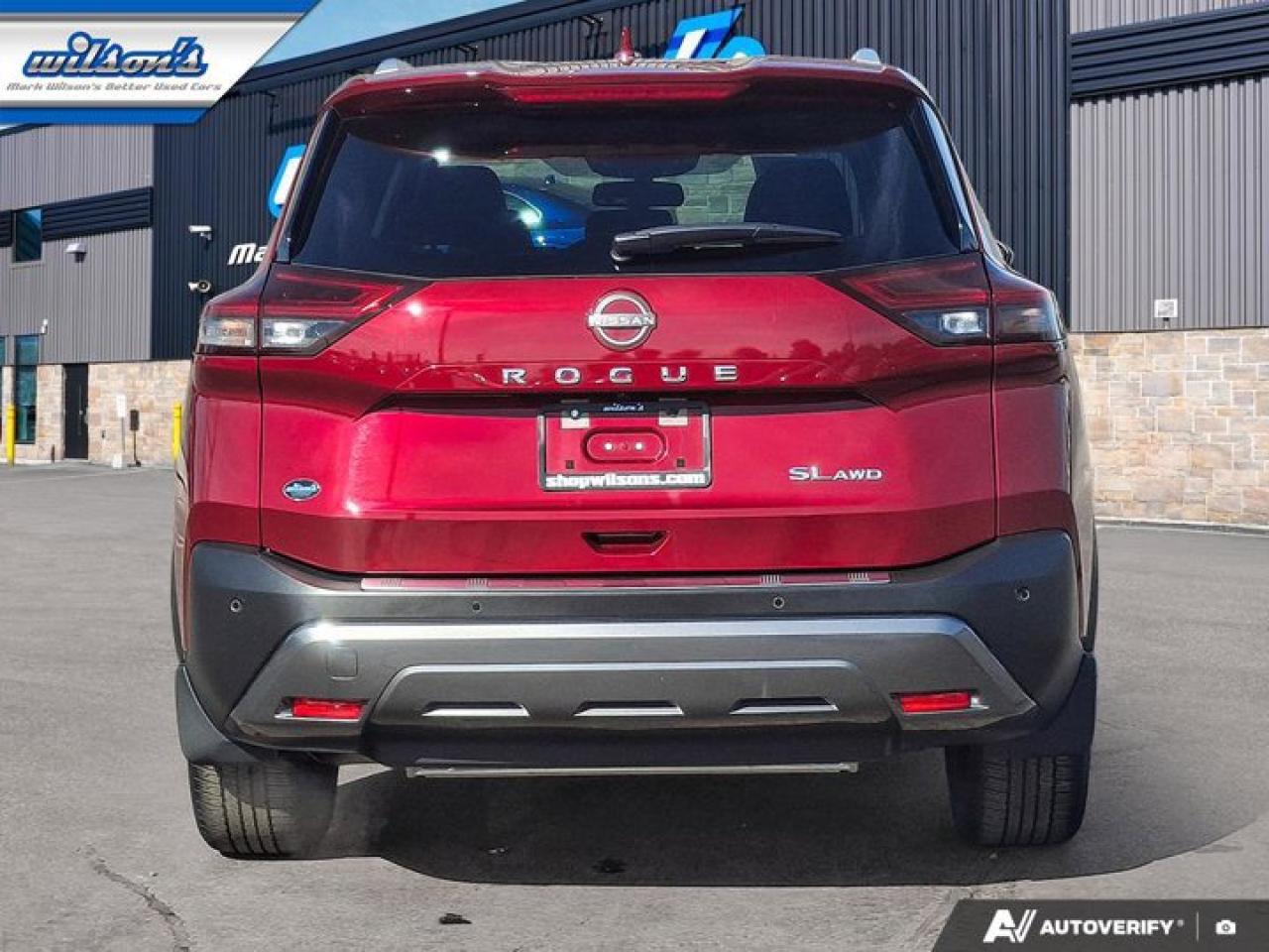 2023 Nissan Rogue SL AWD | Leather | Navi | Pano Roof | Heated Seats + Steering | Power Liftgate | Remote Start & More Photo3