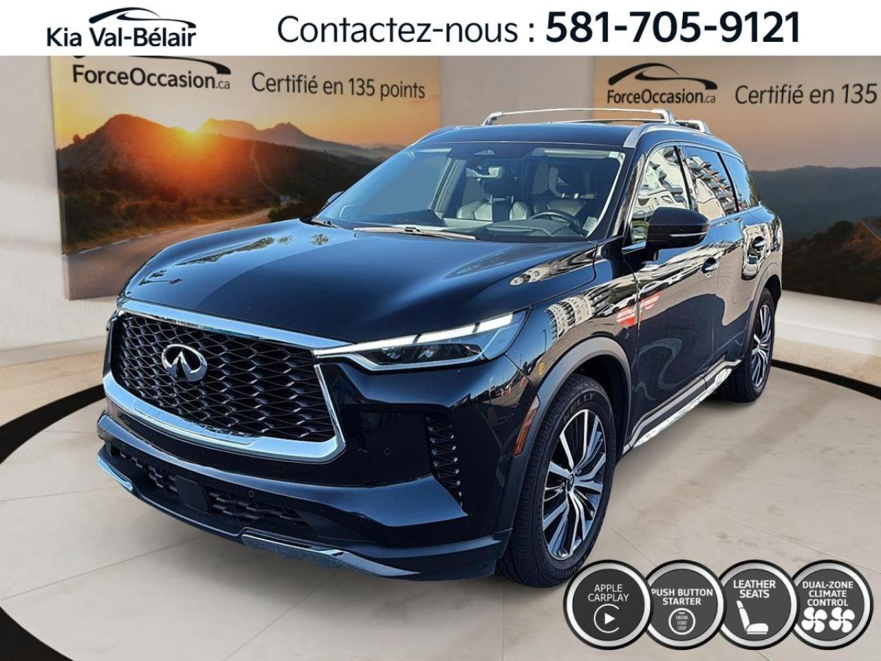 Used 2022 Infiniti QX60 SENSORY *AWD *V6 *295HP *TOIT *CUIR *BOSE *BI-ZONE for sale in Québec, QC