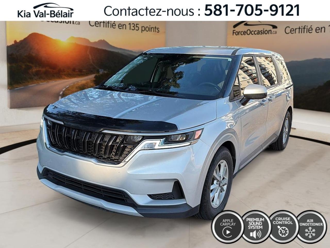 Used 2022 Kia Carnival LX A/C * 8 PLACES * CARPLAY * CAMÉRA * CRUISE * for sale in Québec, QC