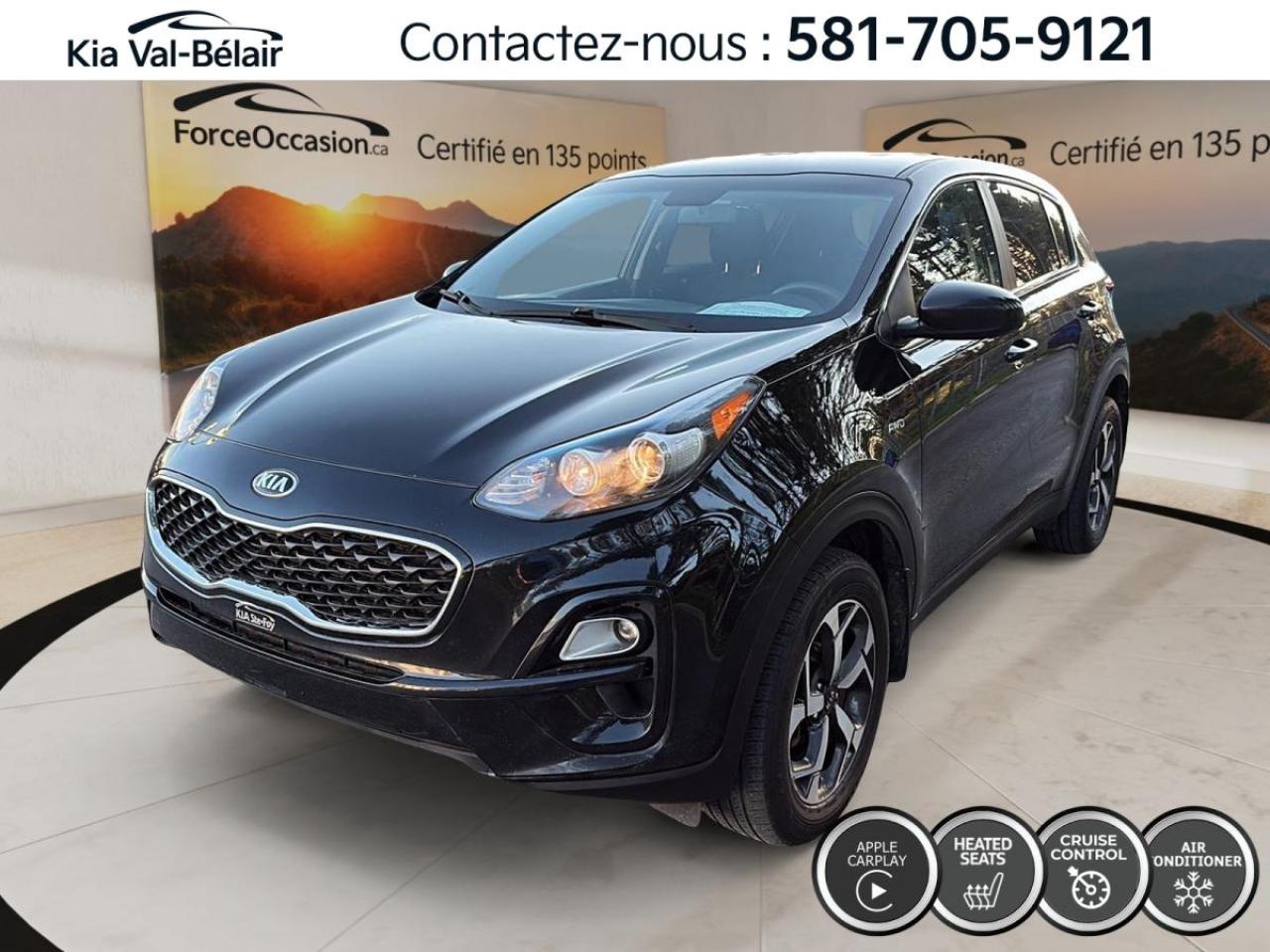 Used 2021 Kia Sportage LX *AWD *CRUISE *CAMERA *CARPLAY *SIEGES CHAUFF *A/C for sale in Québec, QC