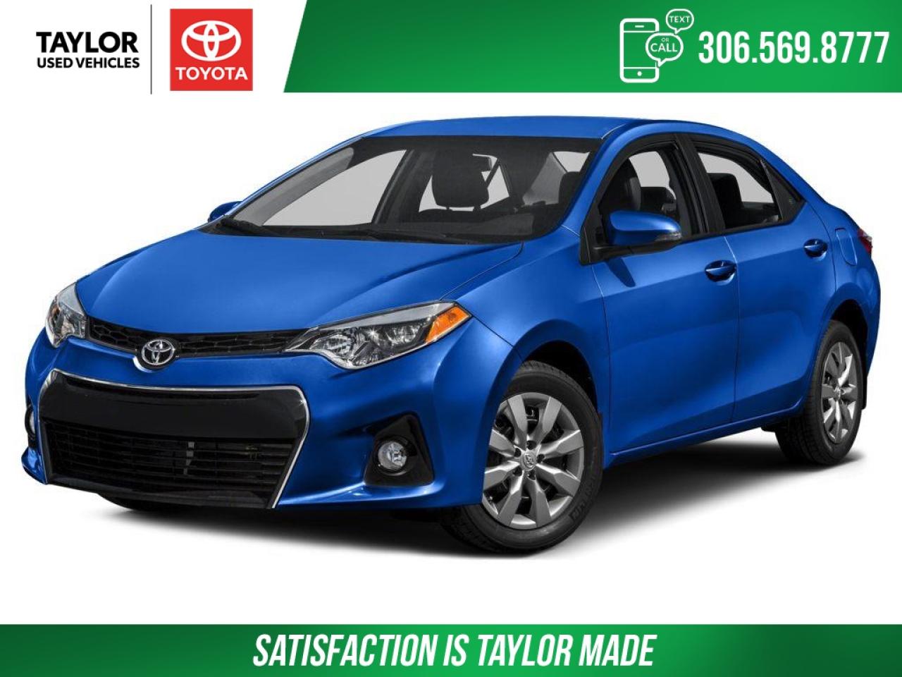 Used 2015 Toyota Corolla LE for sale in Regina, SK