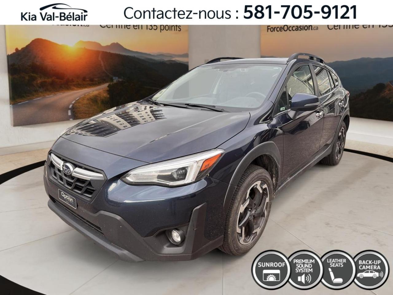 Used 2023 Subaru XV Crosstrek LIMITED *AWD *TOIT *CUIR *CAMERA *CARPLAY *BI-ZONE for sale in Québec, QC