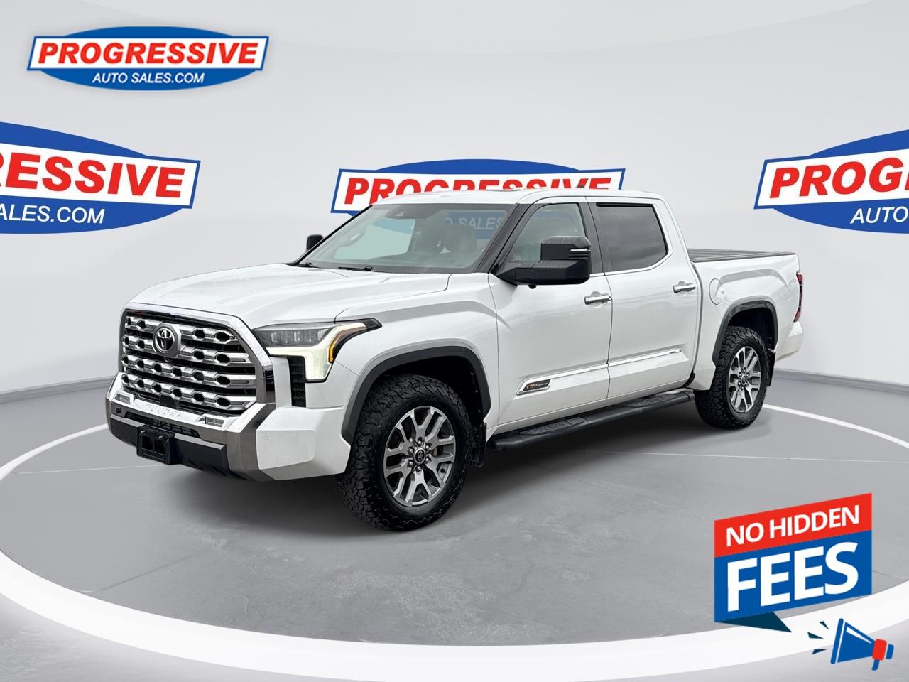 Used 2022 Toyota Tundra Platinum - Sunroof -  Cooled Seats for sale in Sarnia, ON