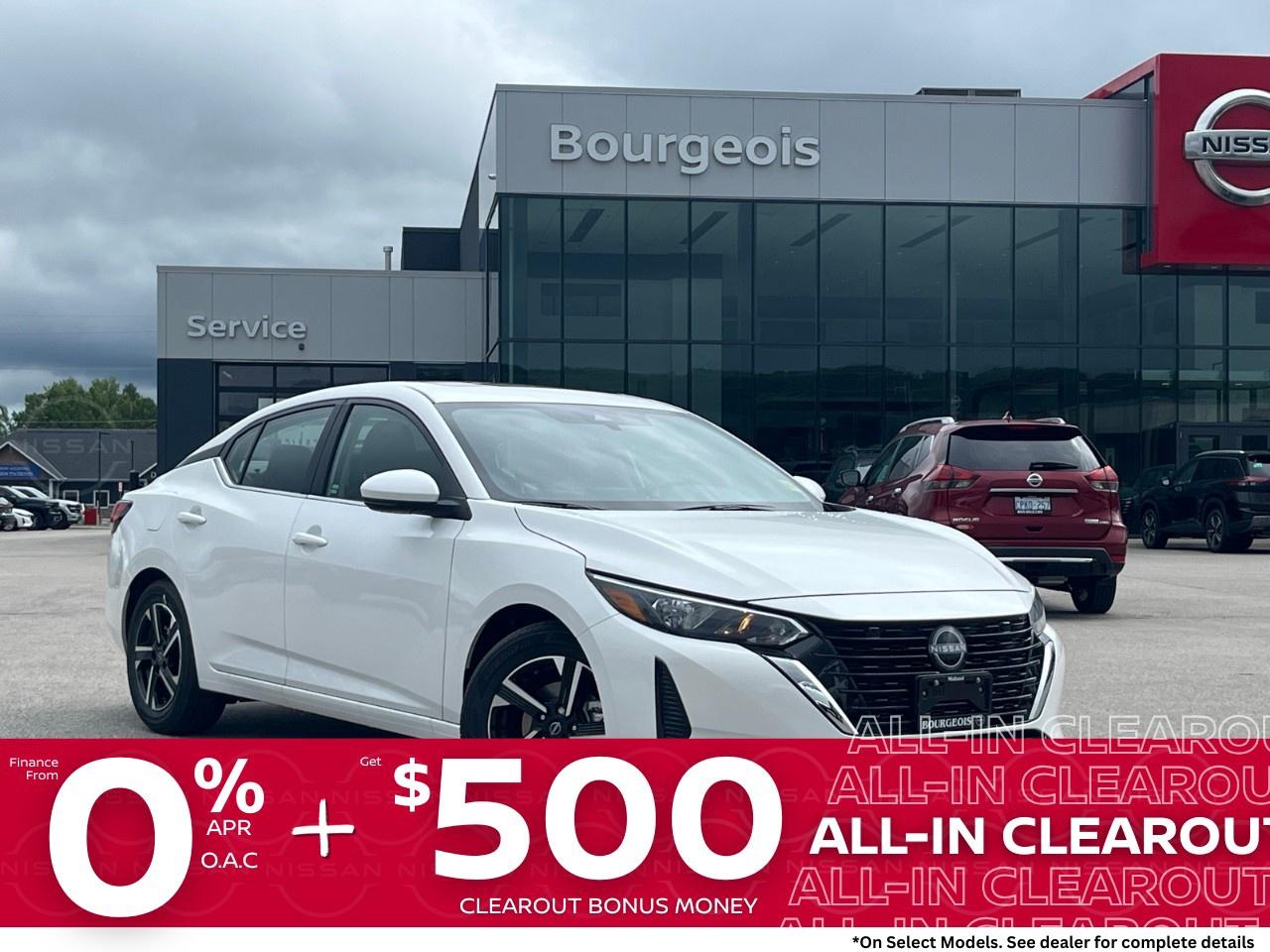 New 2025 Nissan Sentra SV CVT for sale in Midland, ON