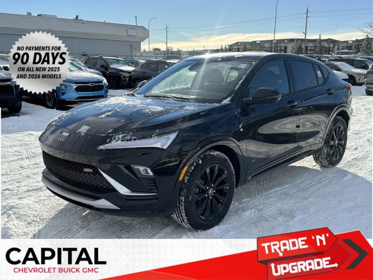 This Buick Envista boasts a Gas 1.2L/ engine powering this Automatic transmission. TRANSMISSION, 6-SPEED AUTOMATIC (STD), SPORT TOURING PREFERRED EQUIPMENT GROUP includes standard equipment, LPO, ALL-WEATHER FLOOR LINERS.*This Buick Envista Comes Equipped with These Options *ENGINE, ECOTEC 1.2L TURBO (GM-estimated 137 hp [102 kW] @ 5000 rpm, 162 lb-ft of torque [219 Nm] @ 2500-4000 rpm) (STD), ENGINE BLOCK HEATER, EBONY TWILIGHT METALLIC, Wireless Apple CarPlay/Wireless Android Auto, Wipers, front intermittent, Windows, power, rear with Express-Down, Window, power, front passenger with Express-Down, Window, power, driver with Express-Down, Wi-Fi Hotspot capable (Terms and limitations apply. See onstar.ca or dealer for details.), Wheels, 18 (45.7 cm) Black painted aluminum.* Stop By Today *A short visit to Capital Chevrolet Buick GMC Inc. located at 13103 Lake Fraser Drive SE, Calgary, AB T2J 3H5 can get you a trustworthy Envista today!