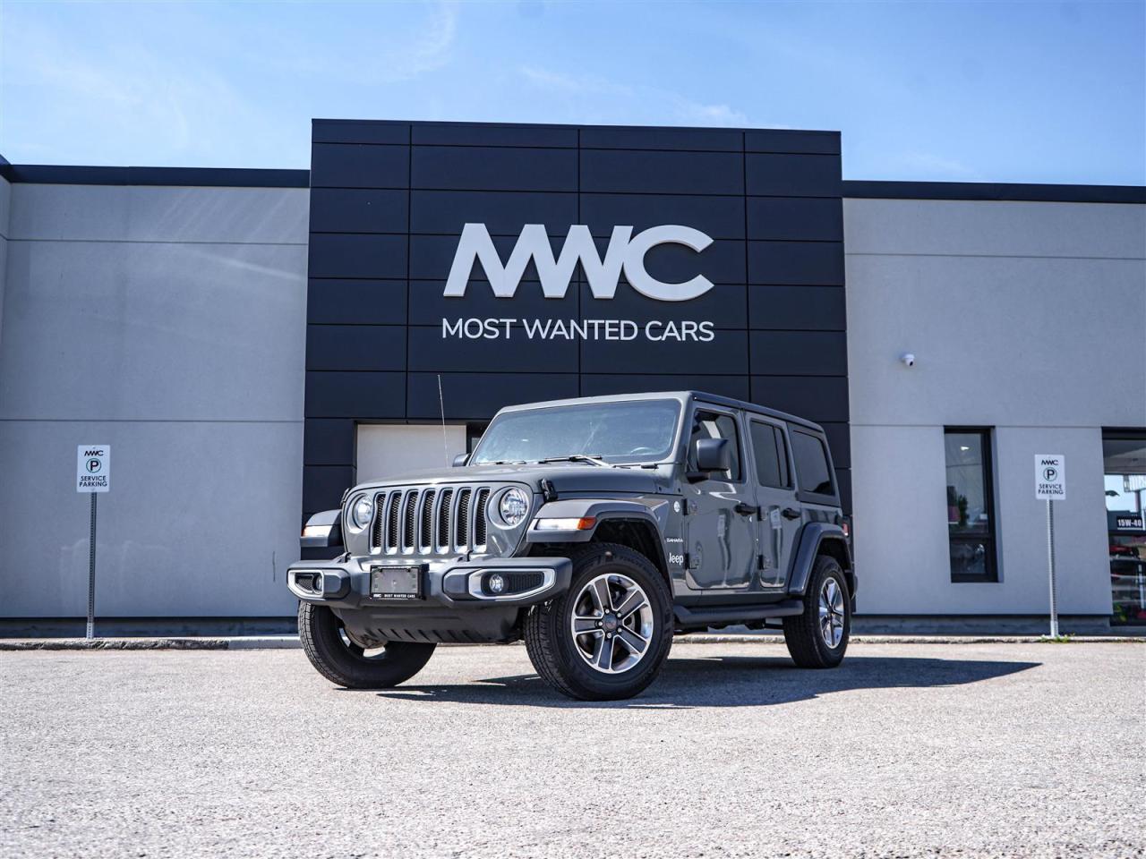 Used 2020 Jeep Wrangler Unlimited SAHARA | 4X4 | 7 INCH DISPLAY | NO ACCIDENTS for sale in Kitchener, ON