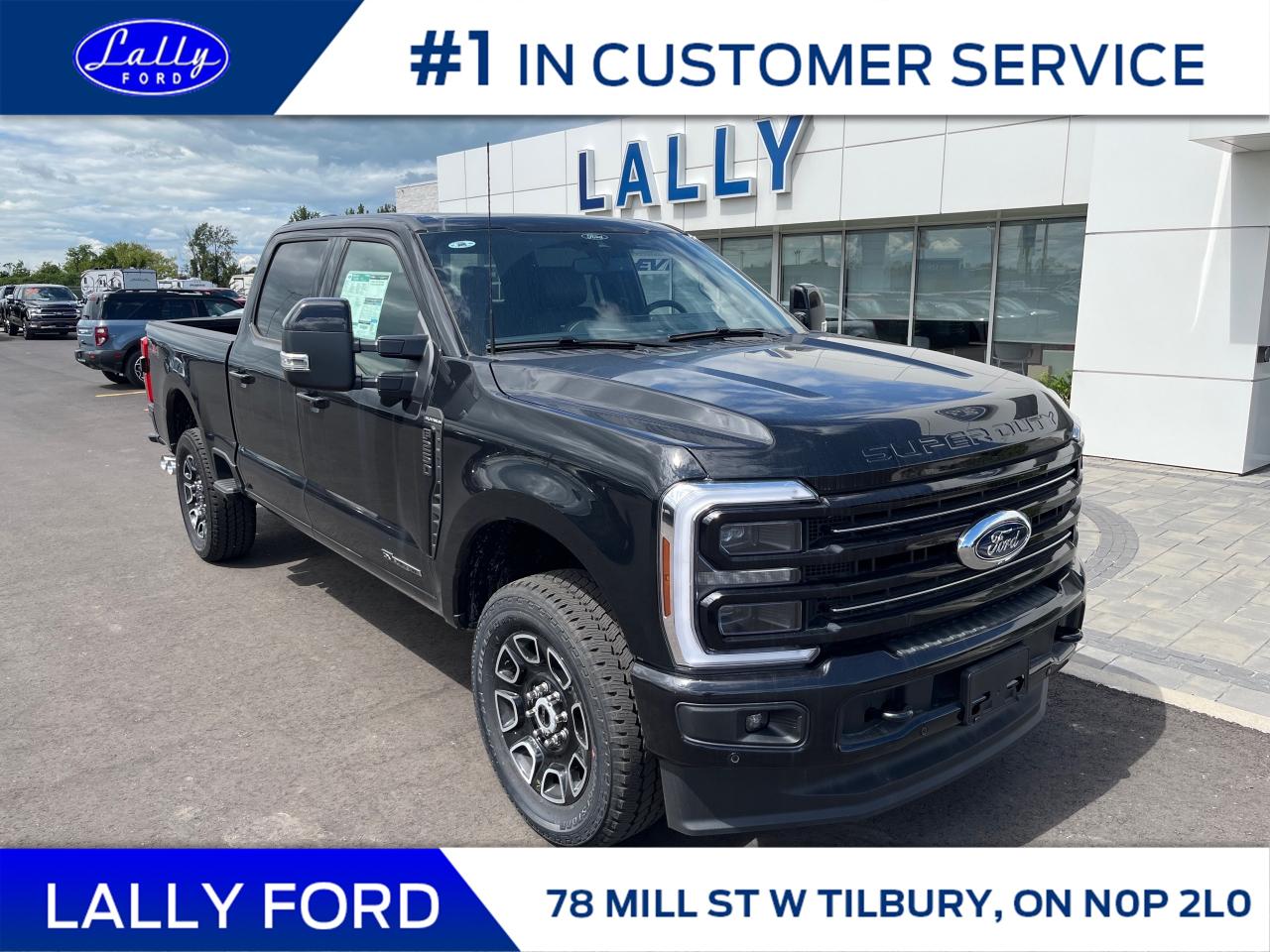 New 2025 Ford F-250 Platinum for sale in Tilbury, ON