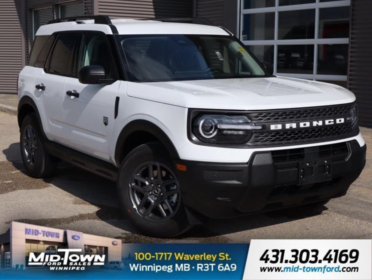 New 2025 Ford Bronco Sport Big Bend | intelligent Access | Blis Cross Traffic for sale in Winnipeg, MB