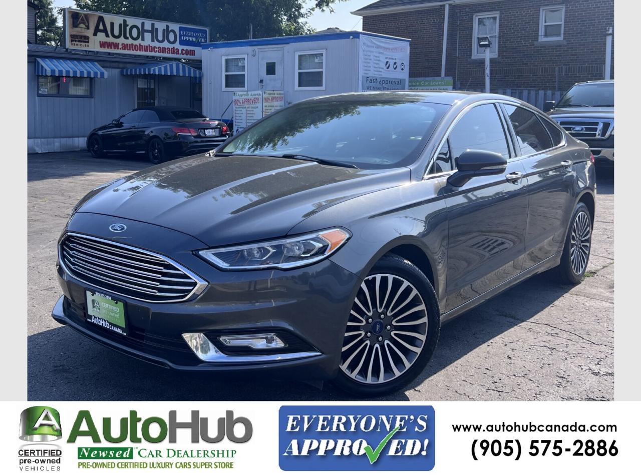 Used 2017 Ford Fusion SE-LEATHER-NAV-BACKUP CAMERA-SUNROOF for sale in Hamilton, ON