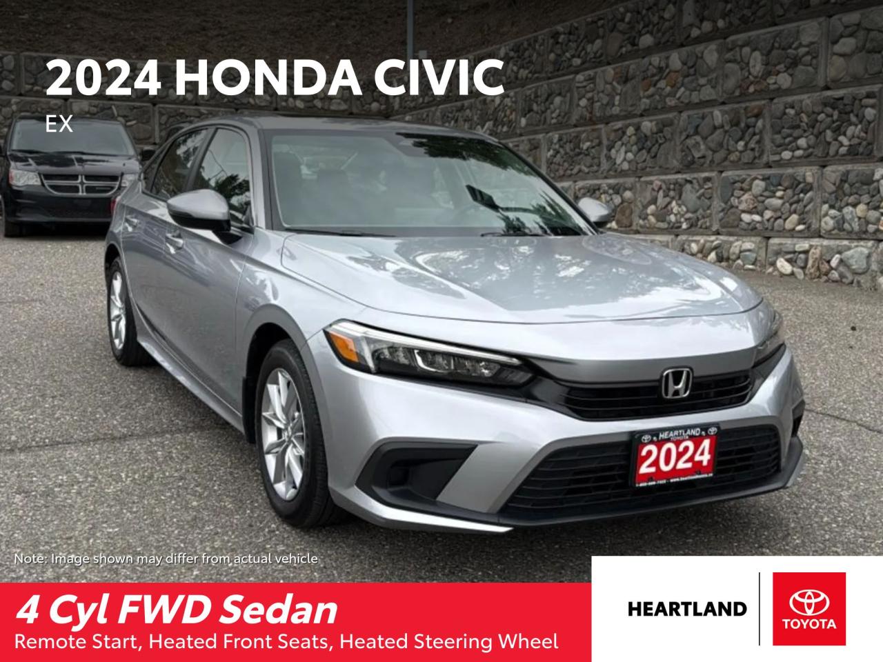 Used 2024 Honda Civic Sedan EX for sale in Williams Lake, BC