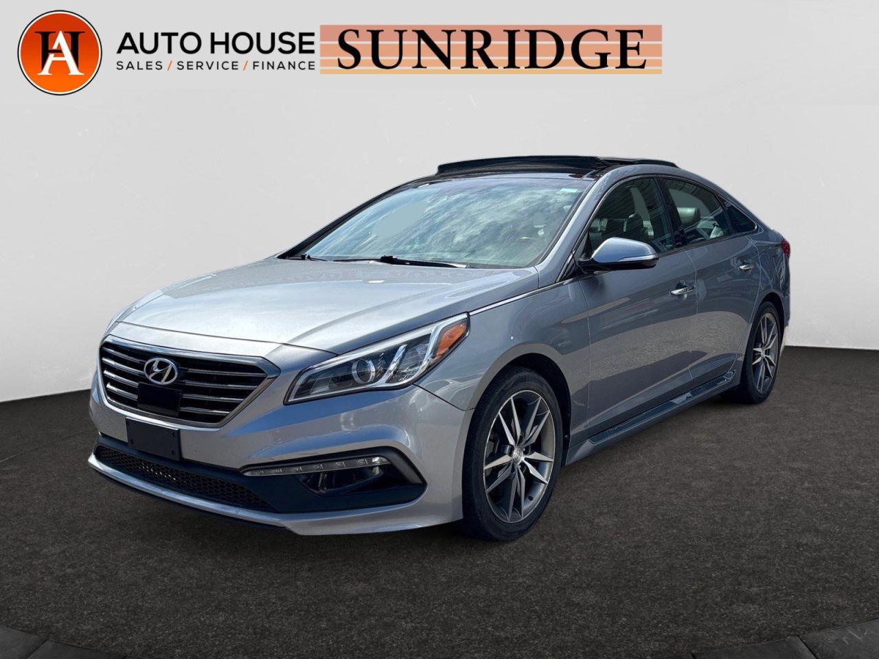 Used 2016 Hyundai Sonata 2.0T Sport Ultimate NAVIGATION BACKUP CAMERA APPLE CARPLAY SUNROOF for sale in Calgary, AB