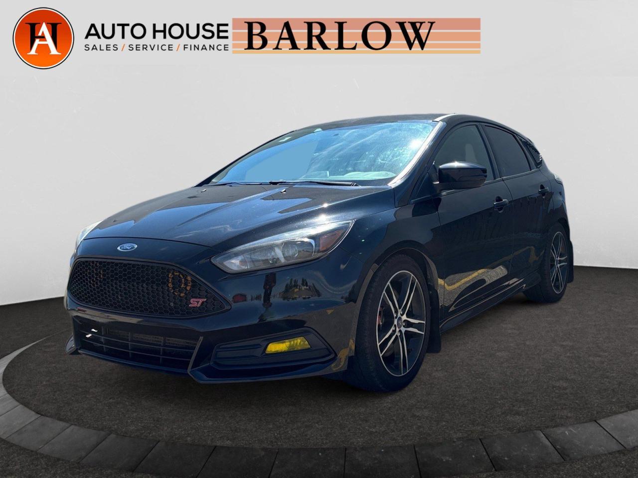 Used 2016 Ford Focus ST NAVIGATION SUNROOF HEATED LEATHER SEATS DRIVE MODES PUSH BUTTON START for sale in Calgary, AB