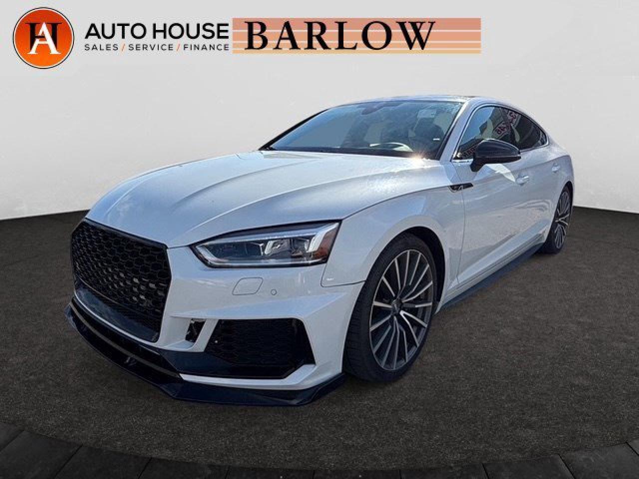 Used 2018 Audi A5 Sportback Technik NAVIGATION SUNROOF PADDLE SHIFTER PARK ASSIST HEATED LEATHER SEATS DRIVE MODES for sale in Calgary, AB