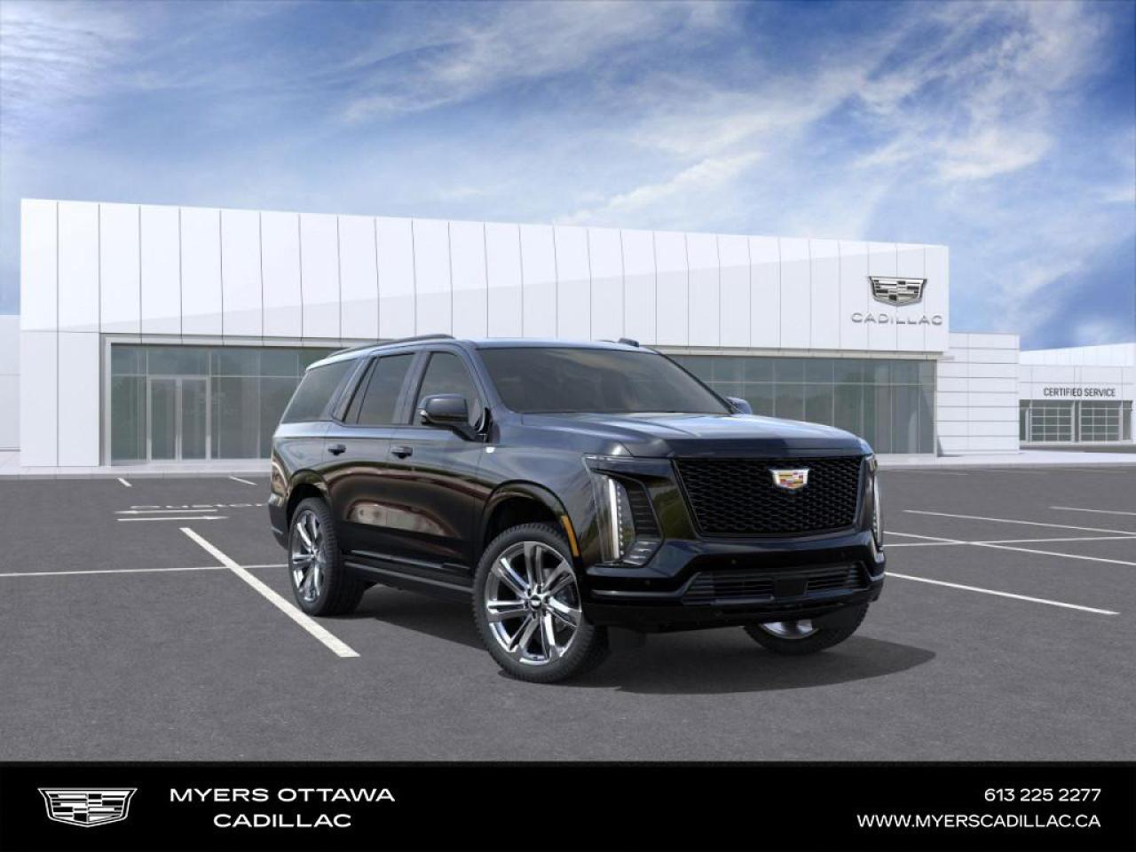 New 2025 Cadillac Escalade Sport  SPORT, BLACK ON RENASISSANCE, TOURING for sale in Ottawa, ON