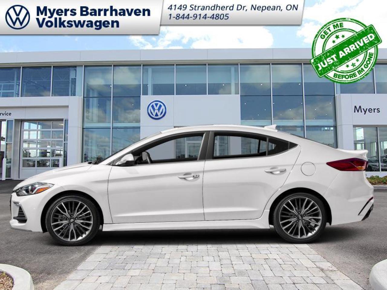 Used 2018 Hyundai Elantra Sport Manual  - Sunroof -  Leather Seats for sale in Nepean, ON